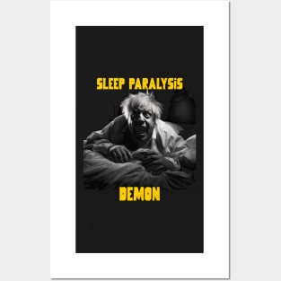 Sleep paralysis demon, Boris Johnson Posters and Art